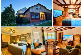 Ferienhaus Taufstein 2 - Terrasse mit Grill- Garten - wandern - 3 Schlafzimmer bis 9 Personen